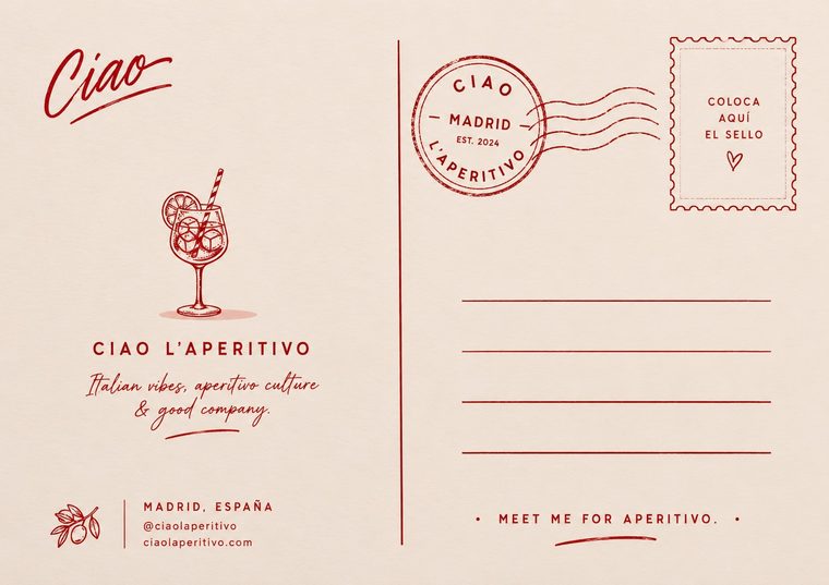 Postal de CIAO L'Aperitivo: Italian vibes, aperitivo culture & good company